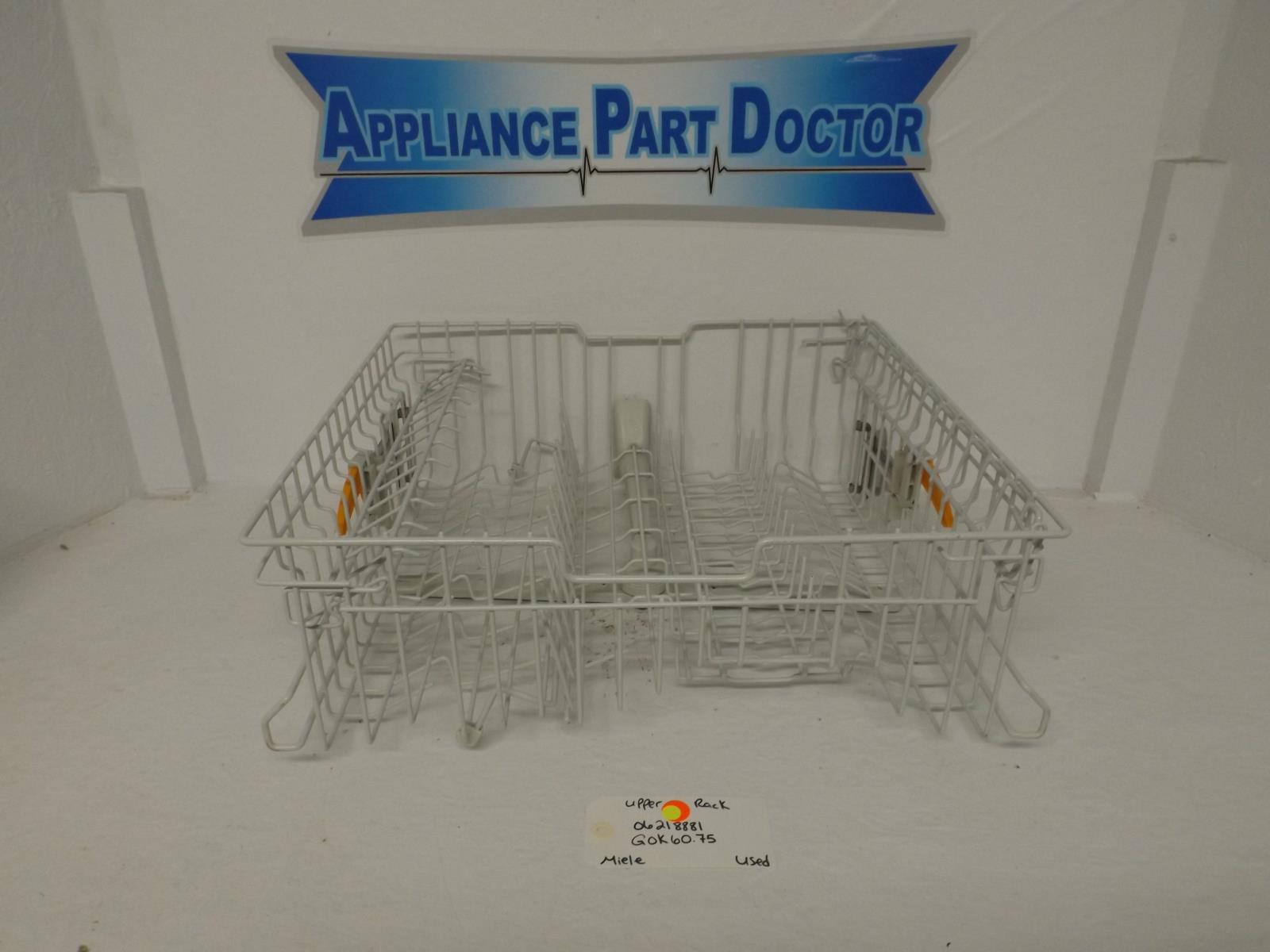 Miele Dishwasher 06218881 G0k60.75 Upper Rack Used Miele Dishwasher 06218881 G0k60.75 Upper Rack Used
